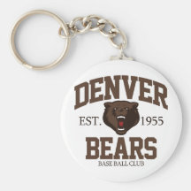 Denver Bears Keychains