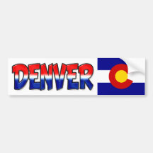 Denver, Colorado Bumper Sticker
