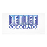 Denver, Colorado Custom Photo Card