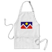 Denver, Colorado Flag Apron
