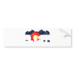 Denver Colorado Flag Bumper Stickers