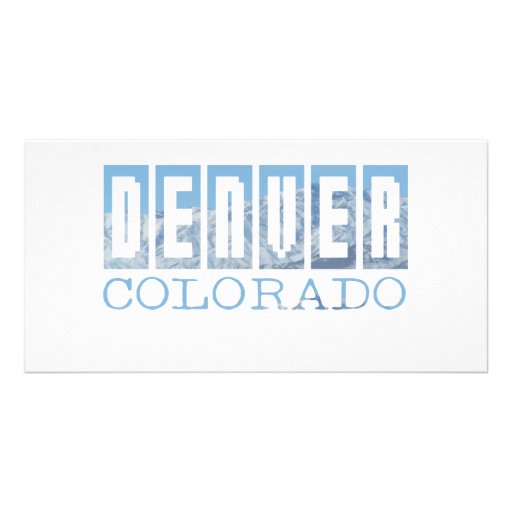 Denver, Colorado Photo Greeting Card