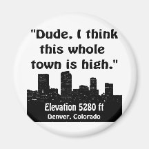 Denver High Town Magnet