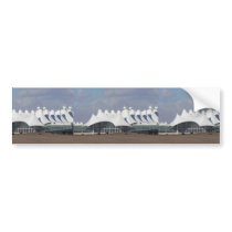 Denver International Airport Main Terminal Buildin Bumper Sticker