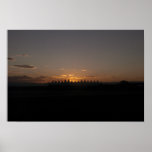 Denver International Airport Sunset Print