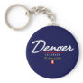 Denver Script Keychains