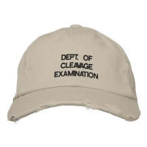 Department of Cleavage Examination Baseball Cap