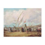 Departure of Christopher Columbus  from Palos Post Card