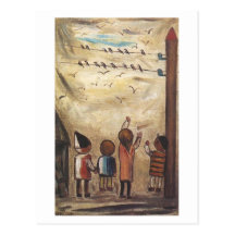 Departure swallows post cards