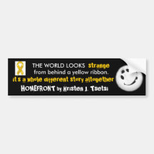 Deployment is surreal. bumper sticker
