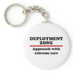 Deployment Zone Keychain