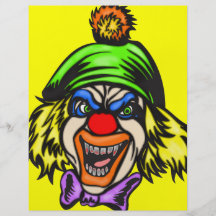 Depraved Evil Clown Flyers