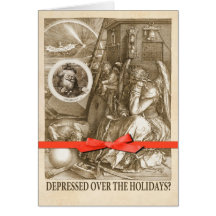 Depressed Over the Holidays? Card