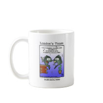 Depressed Salmon Funny Cards Mugs & Gifts