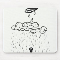 depression brings bad luck mouse pads