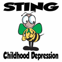 Dépression d'enfance de STING Photo En Relief
