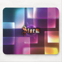 député britannique de tempête - (ColorSquares) Tapis De Souris