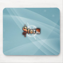 député britannique de tempête - (ShinyBlu) Tapis De Souris