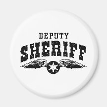 Deputy Sheriff Refrigerator Magnet