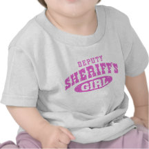 Deputy Sheriff's Girl Tshirts