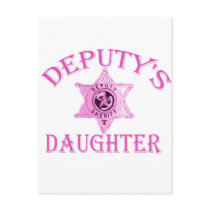 Deputy's Daughter Postcard