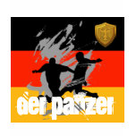 Der Panzer Germany t-shirts