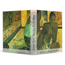 Der Traum (Te Rerioa) By Gauguin Paul 3 Ring Binder