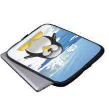 Deranged Penguin Laptop Sleeves