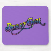 Derby Girl Mousepad