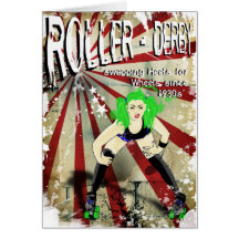 Derby since 1930s greeting cards