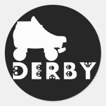 Derby : skullphabet adhésifs