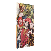 Derick Baegert - Captain under cross fragment Canvas Prints