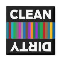 dern Clean or Dirty Dishwasher Magnet