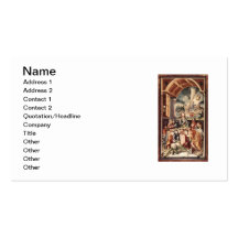 Dernier dîner carte de visite