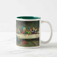 Dernier dîner vintage avec le Jésus-Christ et les  Tasse À Café