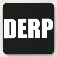 DERP Cork Coaster