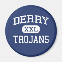 Derry Trojans Middle Derry Pennsylvania Magnet