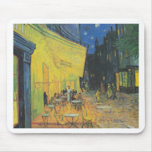 DES Cafés de Van Gogh Terrasse un der Place du For Tapis De Souris