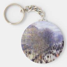 DES Capucines, Monet, beaux-arts vintages de boule Porte-clef