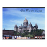 Des Moines 1959 Postcard