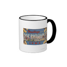Des Moines, Iowa - grandes scènes 2 de lettre Tasse