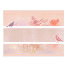Des oiseaux et des remous - personnalisez votre pr carte postale