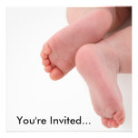 Des pieds de bébé, vous êtes invités… bristols
