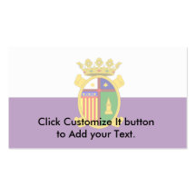 Desamparados, Costa Rica flag Business Card Templates