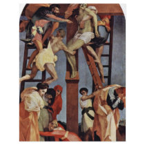 Descent From The Cross By Rosso Fiorentino Flyer Design