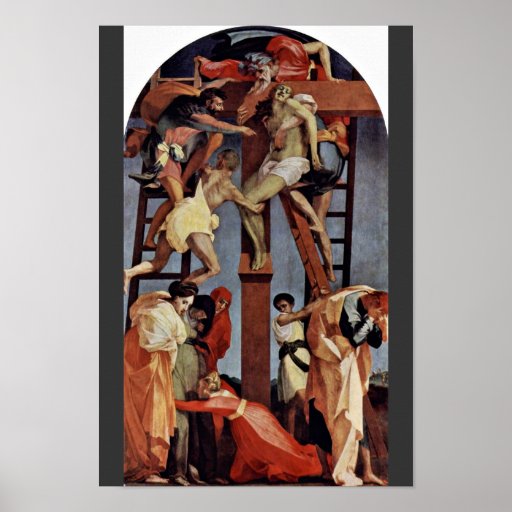 Descent From The Cross By Rosso Fiorentino Posters