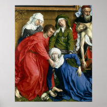 Descent from the Cross, c.1435 Posters