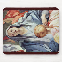 Descent From The Cross Detail By Pontormo Jacopo ( Mouse Pad