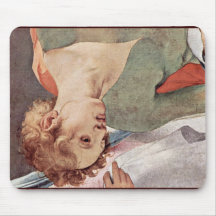 Descent From The Cross Detail By Pontormo Jacopo ( Mouse Pads