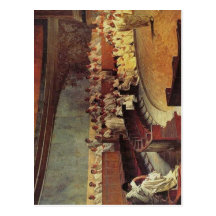 Description Cicero Denounces Catiline: Fresco by C Post Cards